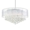 Cwi Lighting Radiant 12 Light Drum Shade Chandelier With Chrome Finish 5062P24C (Clear + W) - alternate 3